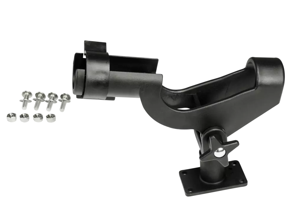 fishing rod holders for kayaks YakAttack SideStage Pro Kayak Rack with LockNLoad Mounts The rod holder comes with a rod leash to keep your gear secure Kayak Fishing Rod Holder,Kayak Deck