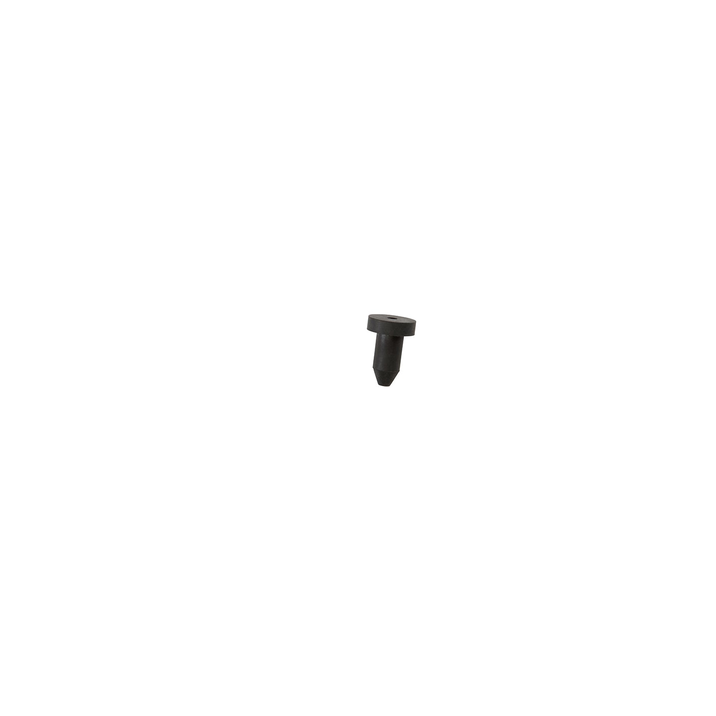 1/2" Black Kayak Drain Plug