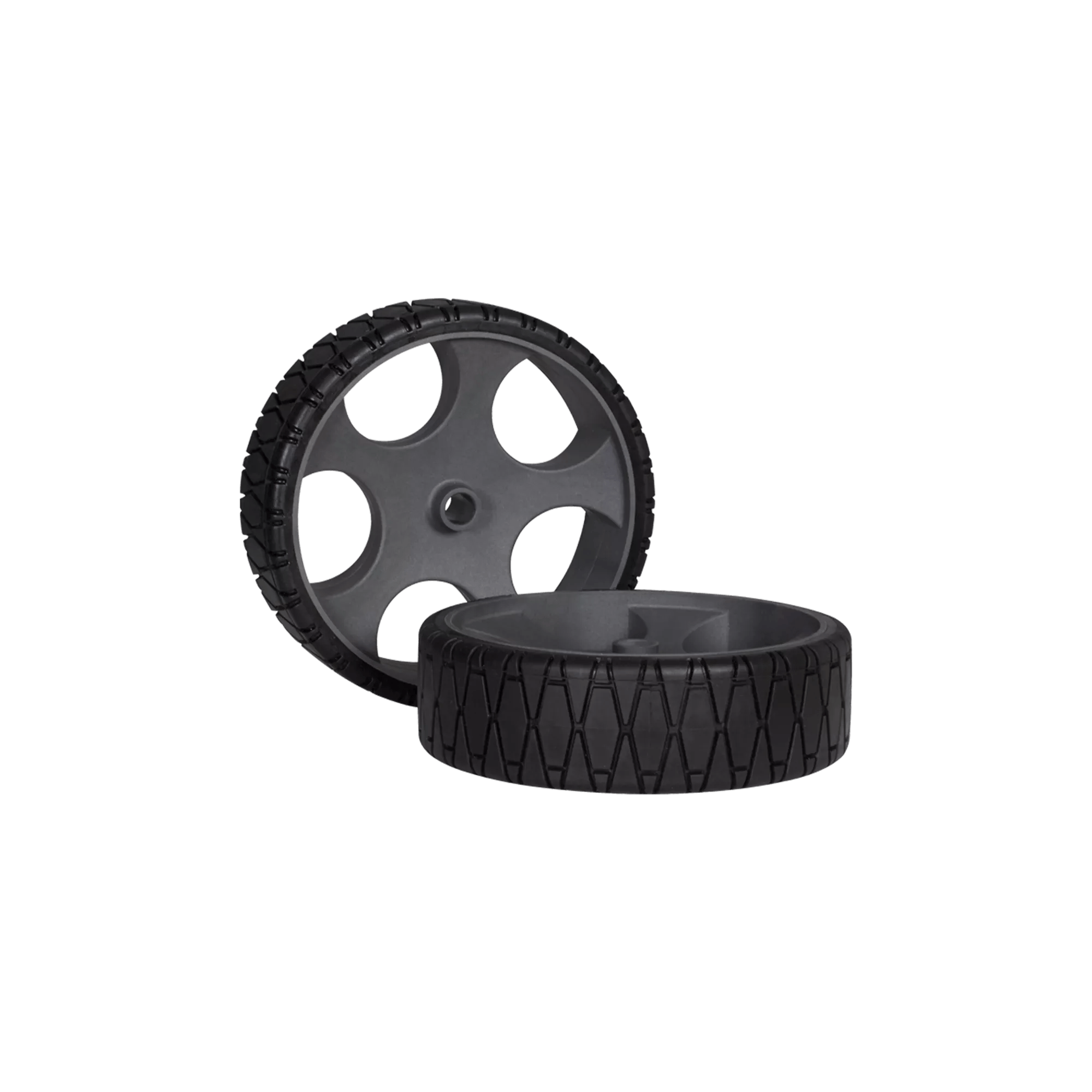 12" No-Flat Wheels (Pair)