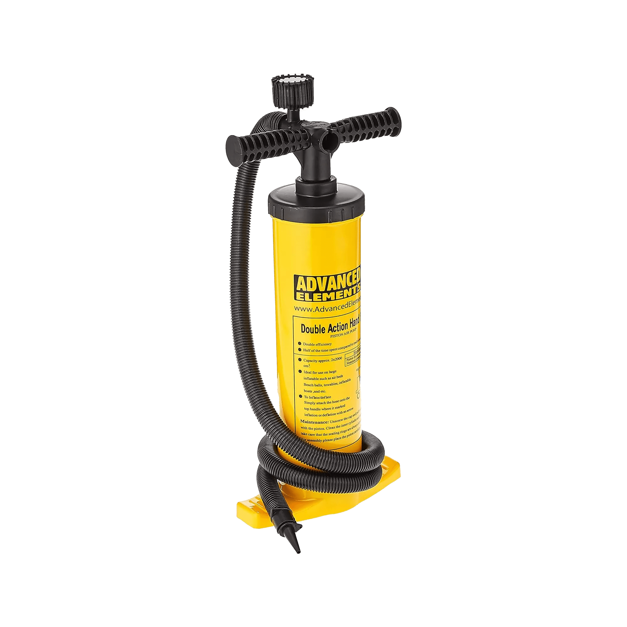 Double-Action Hand Pump with Pressure Gauge