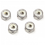 Locking Nuts With Nylon Insert - 10-32 - 5 Pack
