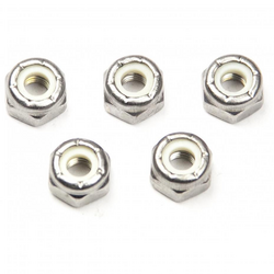 Locking Nuts With Nylon Insert - 10-32 - 5 Pack