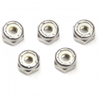 Locking Nuts With Nylon Insert - 10-32 - 5 Pack