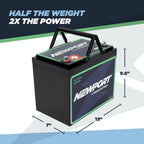 24V 50Ah Lithium LiFePO4 Battery