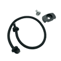 13.5 in Black Bungee