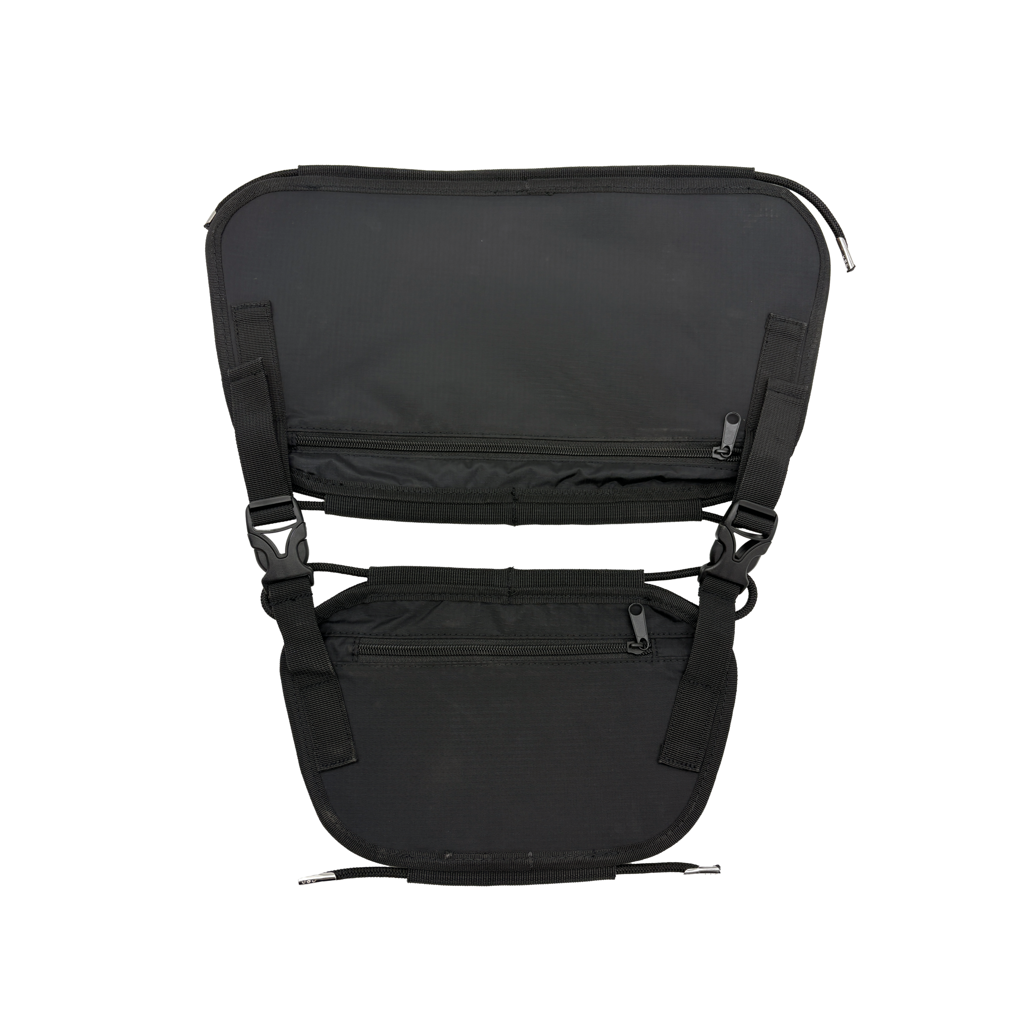 Ripstop Double Rear Bag with Black Bungee Cord