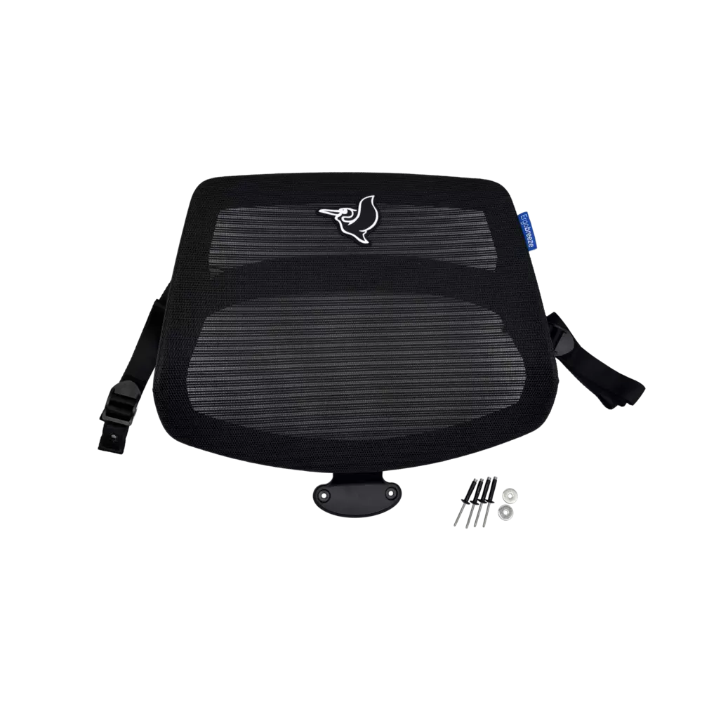 Ergobreeze™ Adjustable Backrest w/Logo