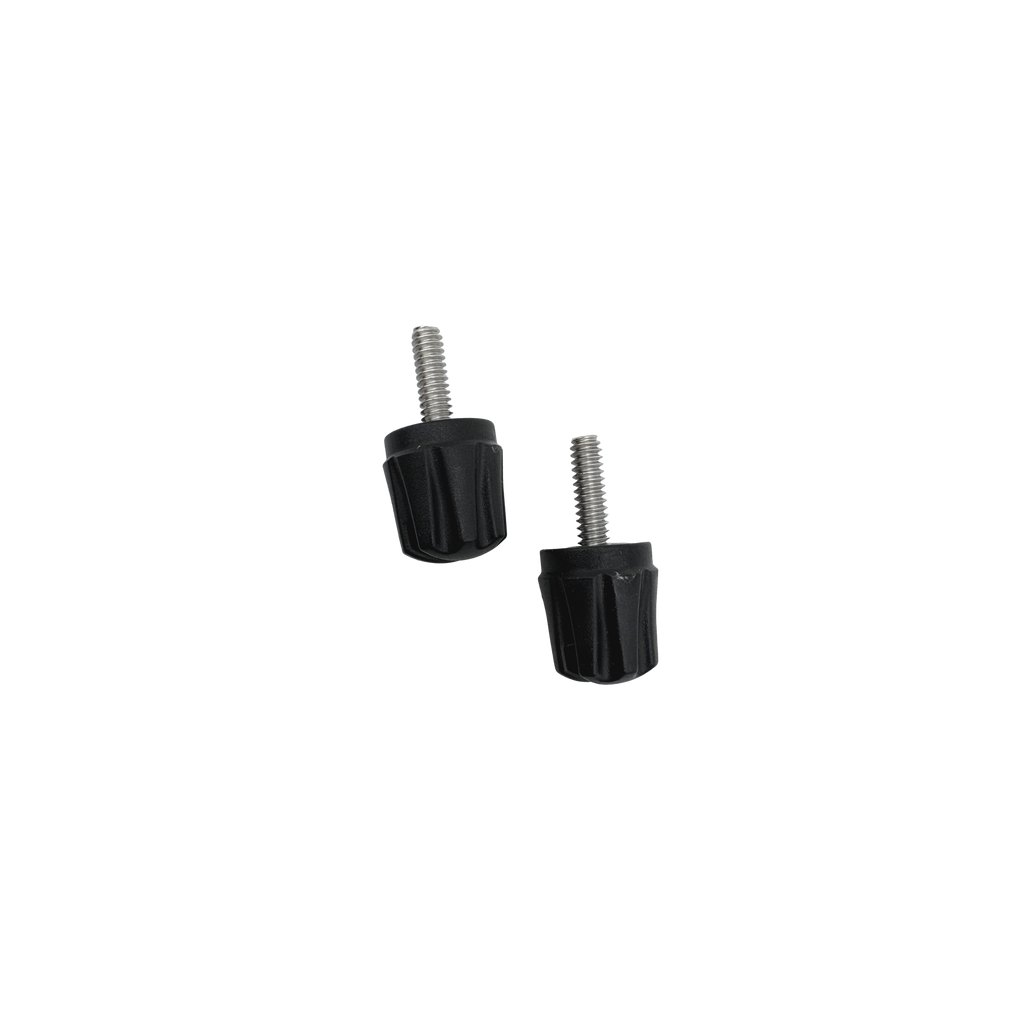 Set of 2 Knurled Knob