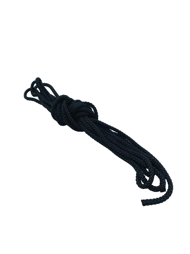 Black Polypropylene 88" Rope