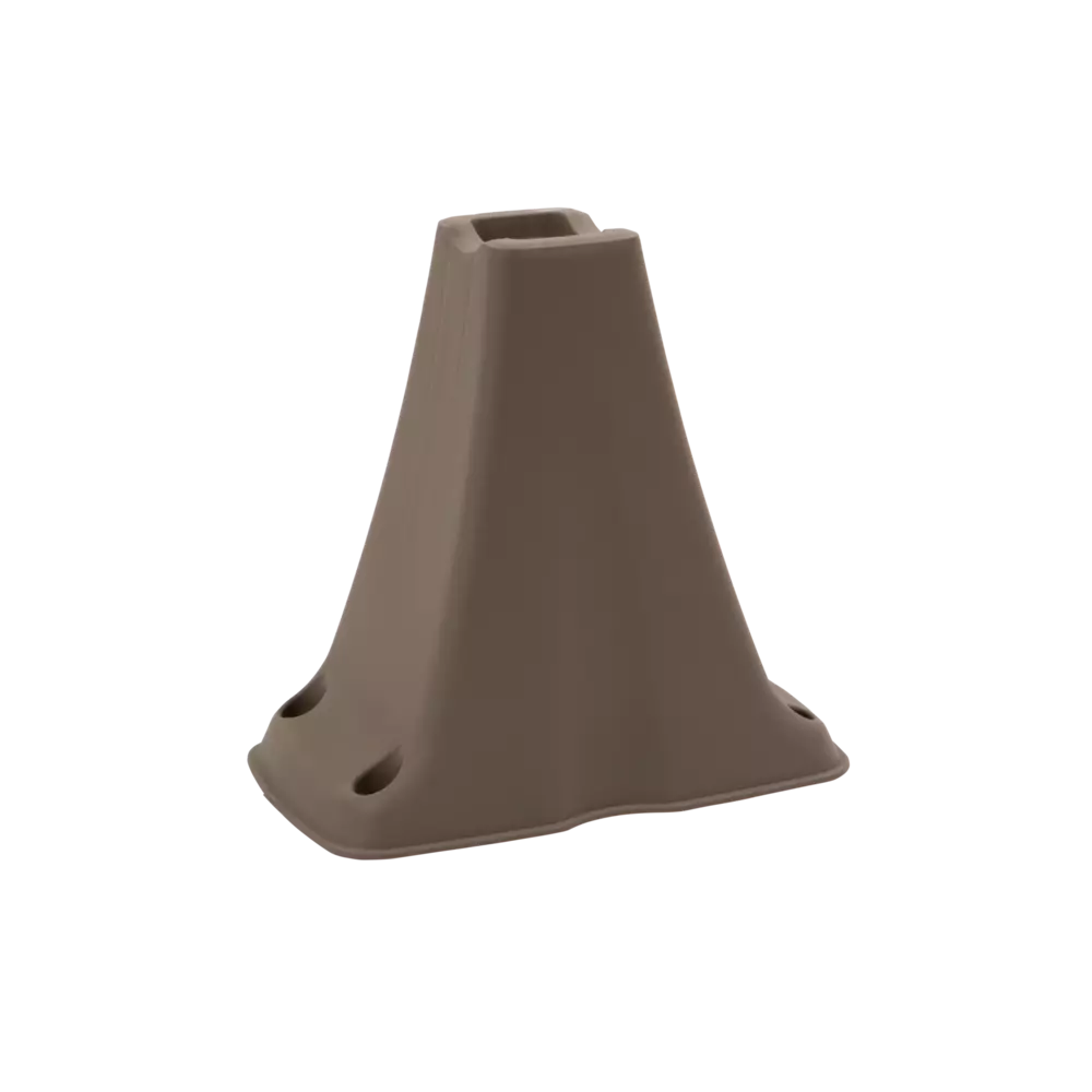 Canoe Seat Support Cone in Brown
