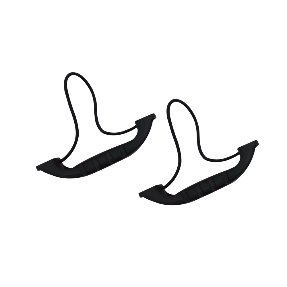 Rigid Handle with Bungees