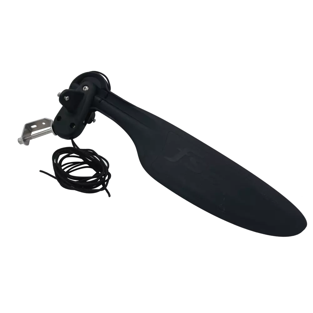 Rudder Assembly with Deployment Cord