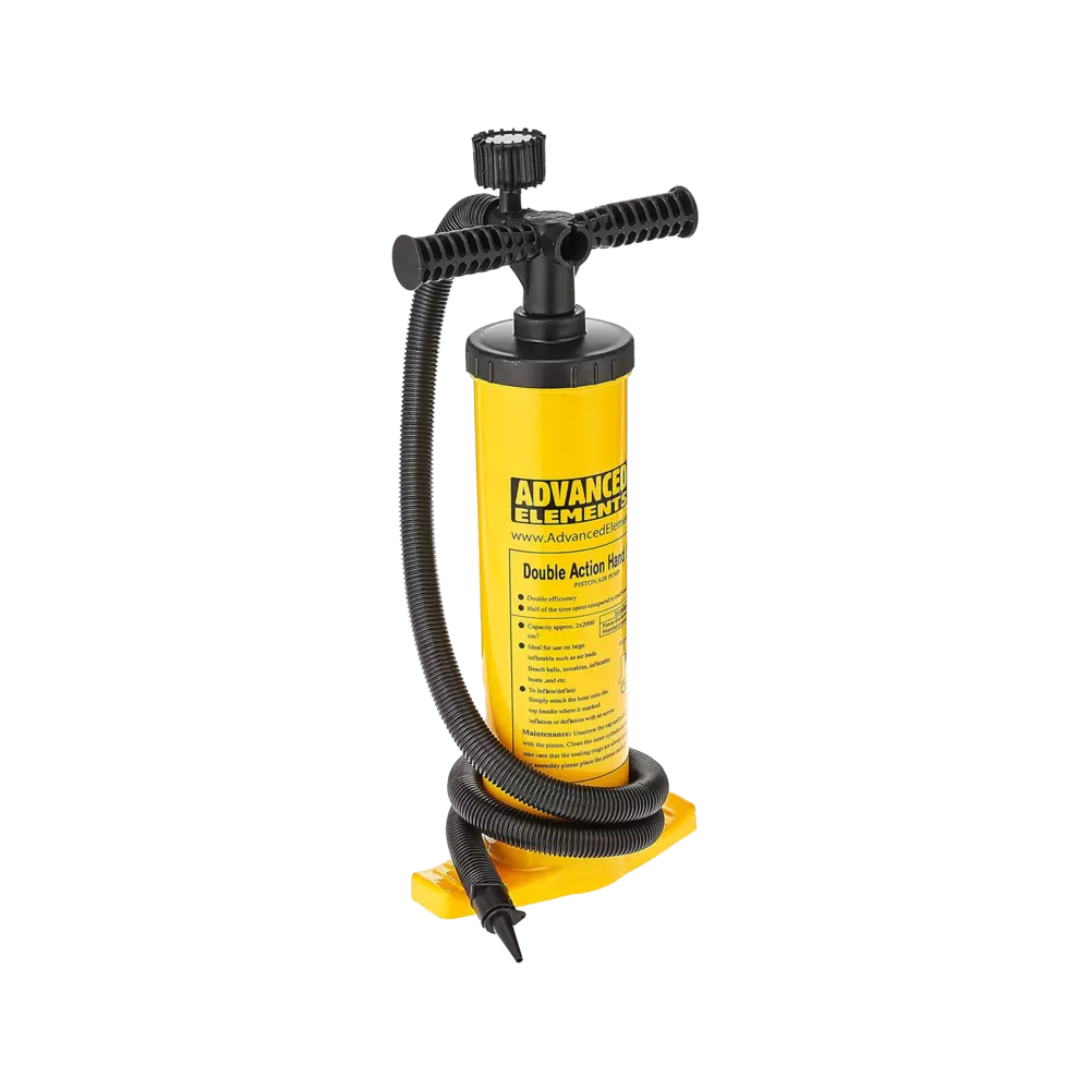 Double-Action Hand Pump with Pressure Gauge