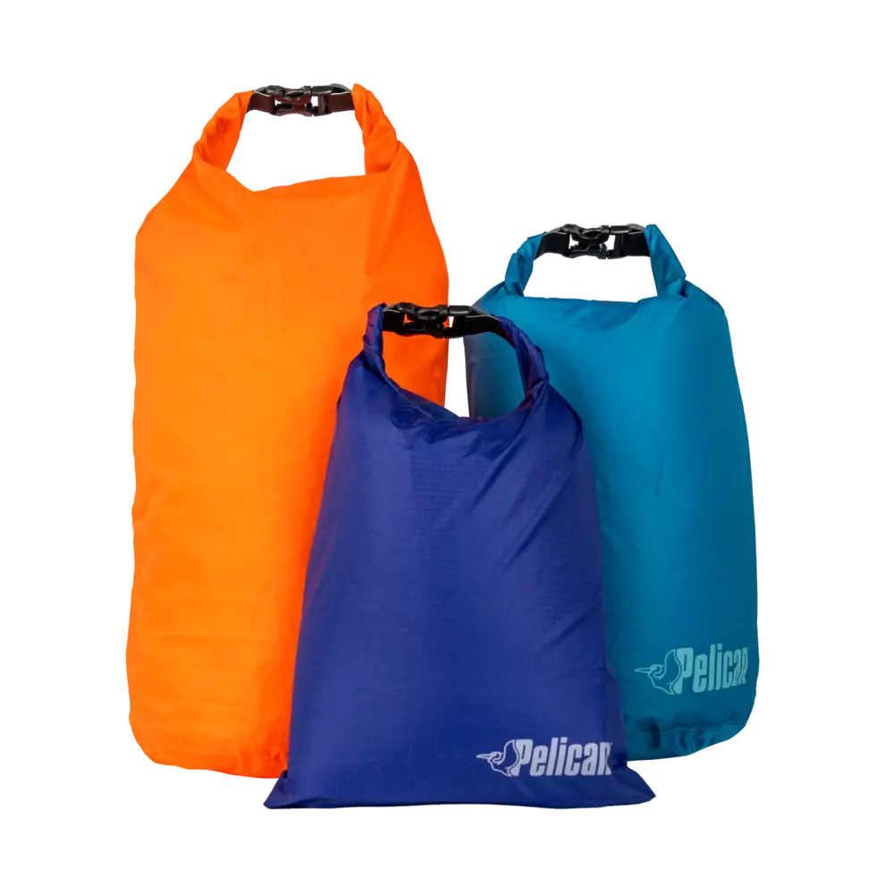 3-pack Exodry Lite Roll Top Dry Bags