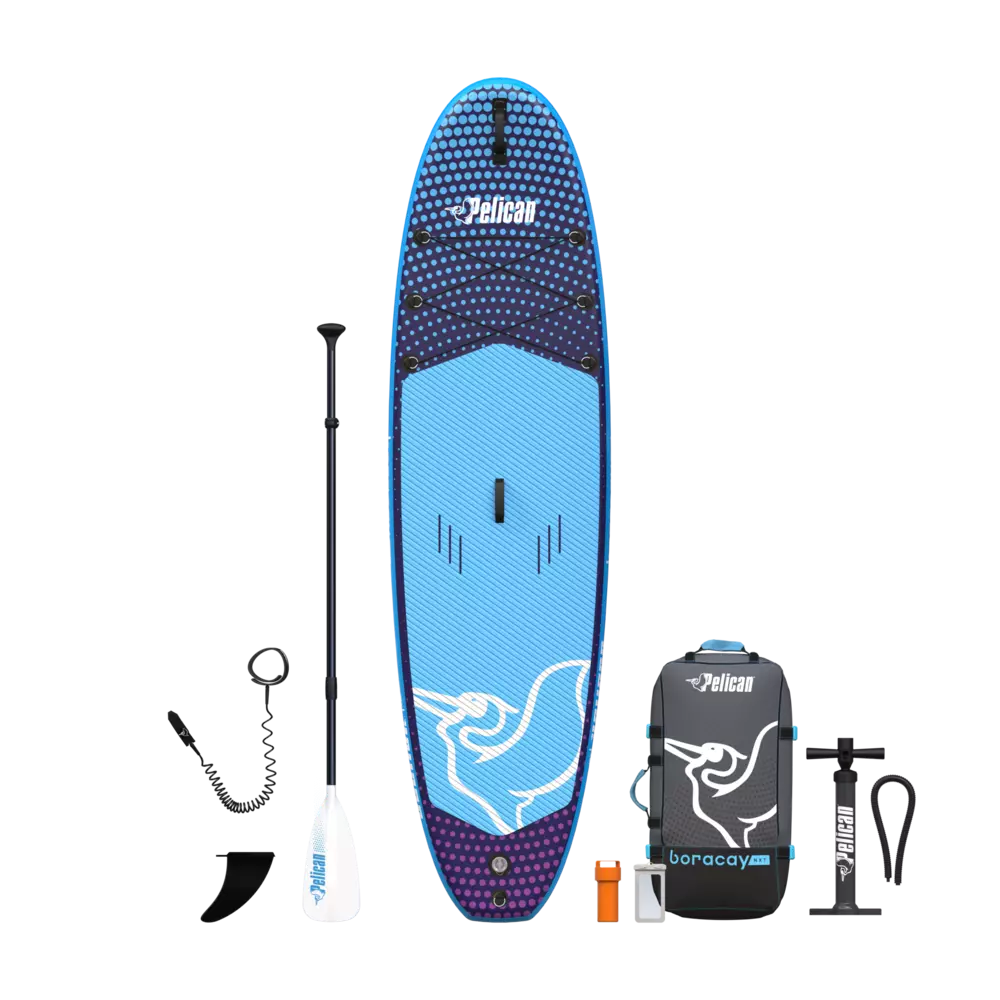 Pacific F-ProHardTube 16mmOD 10個新品 pelican-boracay-nxt-10-ft-4-in-inflatable-paddle-board-fjg10p203