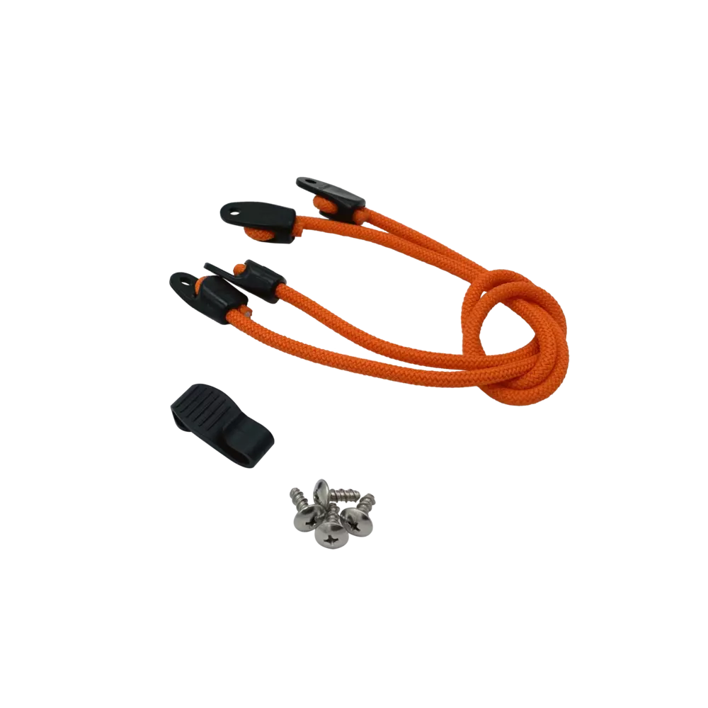 19.25 in Orange Bungee
