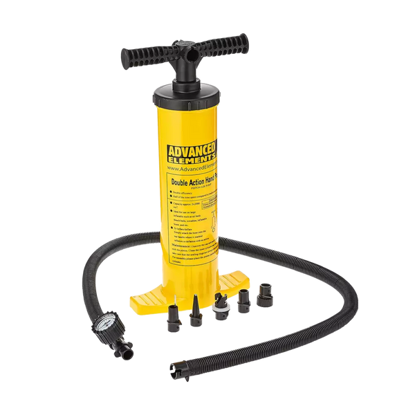 Double-Action Hand Pump with Pressure Gauge