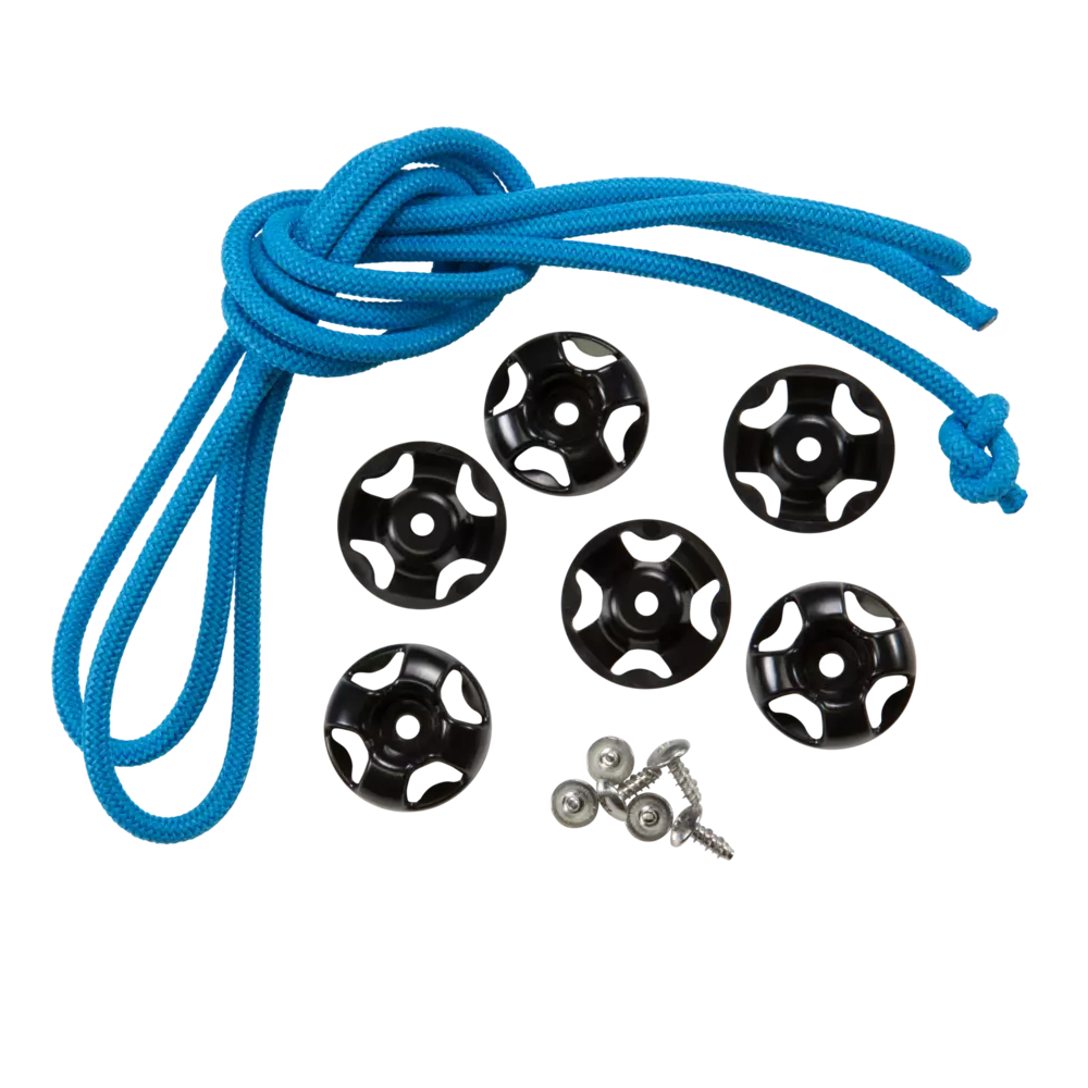 Electric Blue 77" Deck Bungee Cord