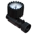 Inline Valve Adaptor with Gauge