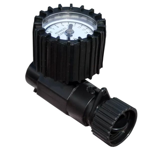 Inline Valve Adaptor with Gauge