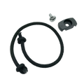 13.5 in Black Bungee