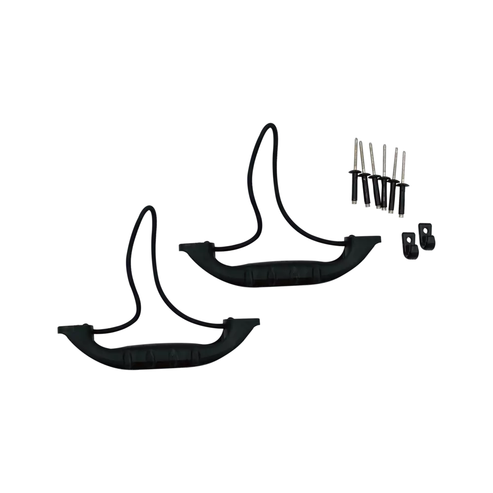 Rigid Handle with Bungees